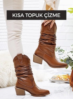 Kısa Topuk Çizme